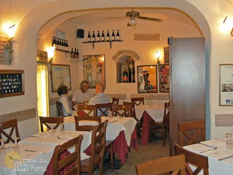 Interior del restaurante L'Archetto Roma