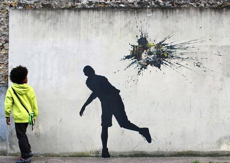 Si vieras que curiosos y originales son sus dibujos (Street Art by Pejac)