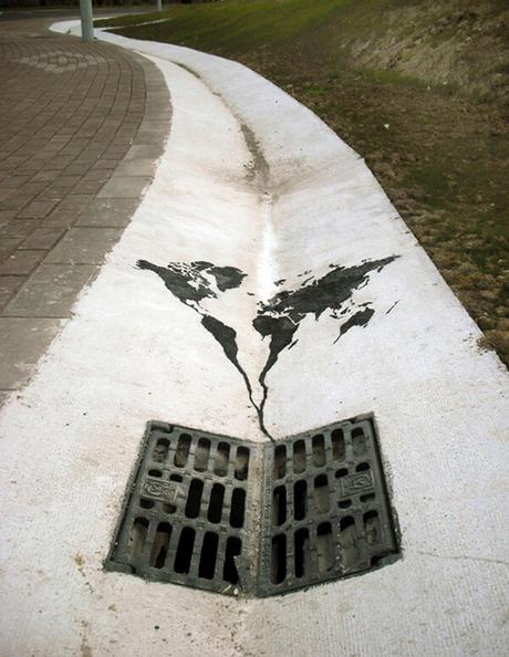 Si vieras que curiosos y originales son sus dibujos (Street Art by Pejac)