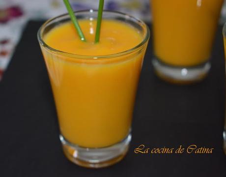 Chupitos de calabaza al curry