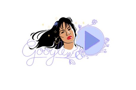 Google recuerda a Selena con un Doodle