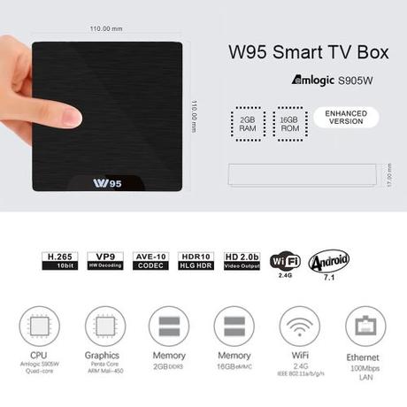 Android TV W95, relación calidad/precio inimitable