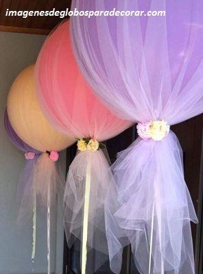 entradas con globos para 15 años tul entradas con globos para 15 años tul