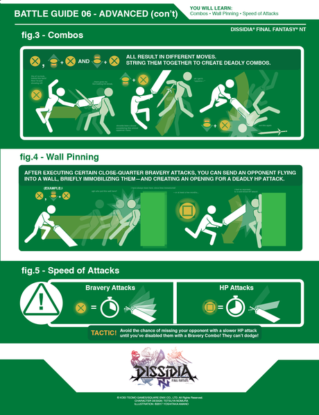 Dissidia Final Fantasy NT comparte tutoriales de combate y nuevo material gráfico Dissidia Final Fantasy NT comparte tutoriales de combate y nuevo material gráfico