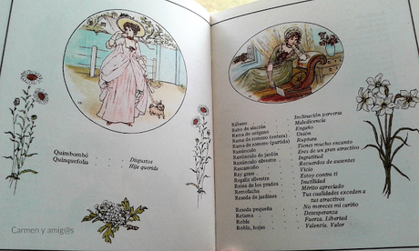 'El lenguaje de las flores', con ilustraciones de Kate Greenaway 'El lenguaje de las flores', con ilustraciones de Kate Greenaway