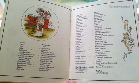 'El lenguaje de las flores', con ilustraciones de Kate Greenaway 'El lenguaje de las flores', con ilustraciones de Kate Greenaway