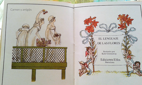 'El lenguaje de las flores', con ilustraciones de Kate Greenaway 'El lenguaje de las flores', con ilustraciones de Kate Greenaway