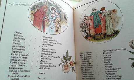 'El lenguaje de las flores', con ilustraciones de Kate Greenaway 'El lenguaje de las flores', con ilustraciones de Kate Greenaway