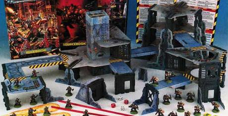 Escenografía recortable de W40K y Necromunda