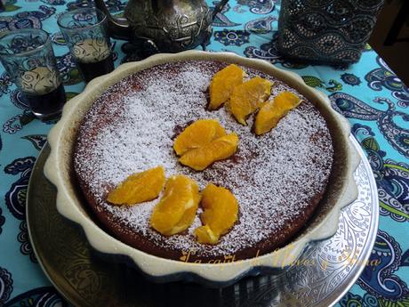 Pastel libanés de naranja y almendras (lebanese orange cake)