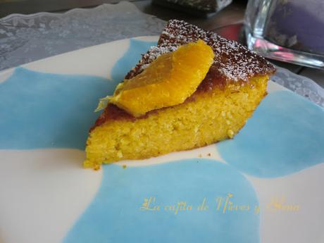Pastel libanés de naranja y almendras (lebanese orange cake)