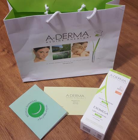 Probando línea Exomega de A-derma