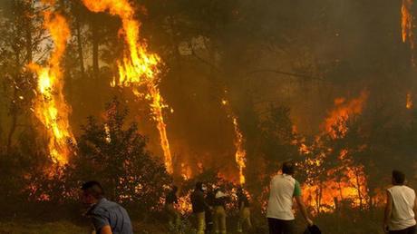Galicia sigue a día de hoy Ardiendo