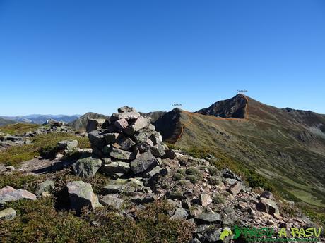 El CORNÓN y CORNÍN por CEREIZALES desde VILLAR DE VILDAS Ruta al Cornón por el Valle los Cereizales: Cima del Pico Sierra Pelada, Somiedo