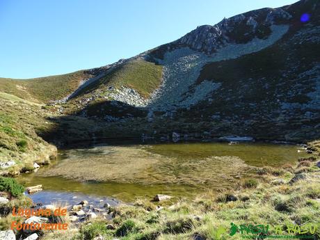 El CORNÓN y CORNÍN por CEREIZALES desde VILLAR DE VILDAS Ruta al Cornón por el Valle los Cereizales: Laguna de Fontarente.