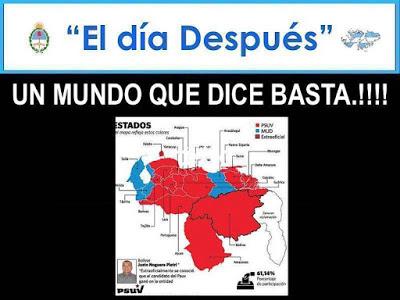 Gano el Chavismo en Venezuela.!!!