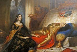La muerte de Felipe I; La locura de Juana la loca La muerte de Felipe I; La locura de Juana la loca