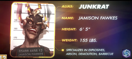 Junkrat ya disponible en el nexo