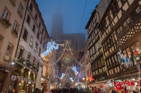 Estrasburgo Alsacia Navidad Francia