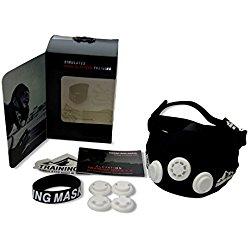 Formación Máscara Training Mask 2.0 de alta Altitud Máscara de Formación - MMA, fútbol, correr, ciclismo, natación, Boxeo, Cruz ajuste, cardio, Fitness, ejercicio suministros, color negro, unisex, pequeñas, medianas, grandes tamaños 45 - 120 + kg tecnología avanzada de fitness para mejorado, calidad, aeróbico formación. Durable, alta calidad. PEQUEÑA