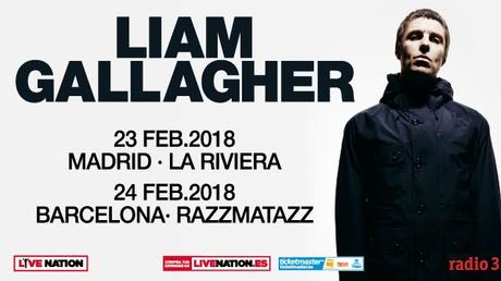 Liam Gallagher actuará en febrero en Madrid y Barcelona