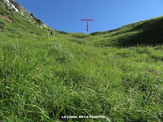 Tuiza Riba-La Canal de la Pedrosa-La Torre'l Prau l'Albo-La Forqueta del Portil.lín-El Planón-Alto Terreros