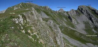 Tuiza Riba-La Canal de la Pedrosa-La Torre'l Prau l'Albo-La Forqueta del Portil.lín-El Planón-Alto Terreros