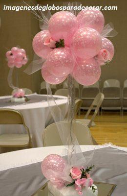 Cuatro imagenes de bellos adornos de globos para quince años - Paperblog