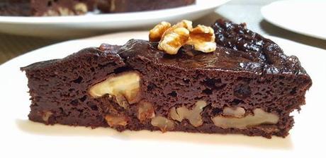 Brownie saludable sin azúcar y sin edulcorantes Brownie saludable sin azúcar y sin edulcorantes