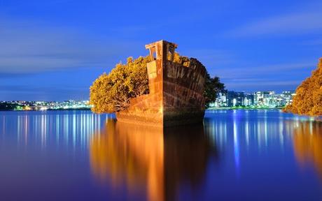 ARQUITECTURAS OLVIDADAS: SS AYRFIELD, EL BOSQUE FLOTANTE ARQUITECTURAS OLVIDADAS: SS AYRFIELD, EL BOSQUE FLOTANTE