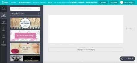 Herramienta de diseño fácil CANVA