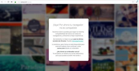 Herramienta de diseño fácil CANVA