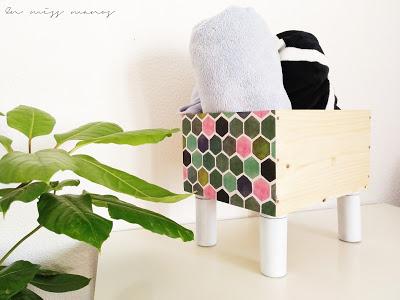 DIY Caja para mantas DIY Caja para mantas