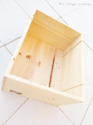 DIY Caja para mantas DIY Caja para mantas