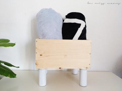 DIY Caja para mantas DIY Caja para mantas