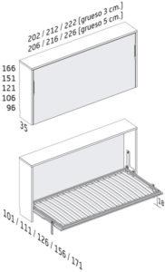 ¿Cuáles son las diferencias entre camas abatibles?