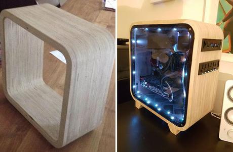 Construye una computadora de madera y el resultado es increíble