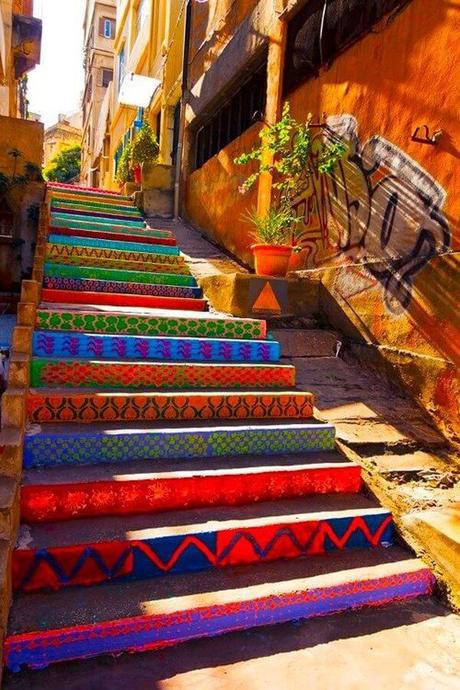 20 Street Art en escaleras gigantes que no podrás creer que existan