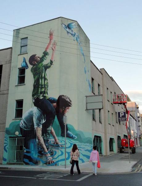 Increibles murales del artista callejero Fintan Magee