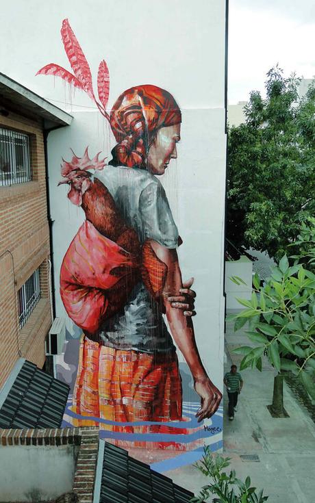 Increibles murales del artista callejero Fintan Magee