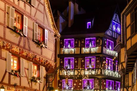 Colmar iluminacion Navidad Colmar Navidad Alsacia