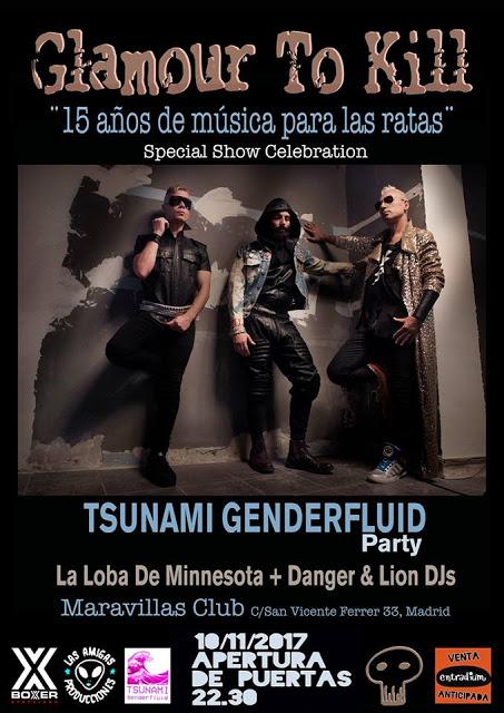 [Noticia] Glamour To Kill celebran su 15º aniversario como banda