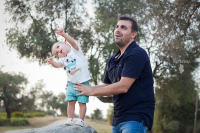 Mauro, papá y mamá