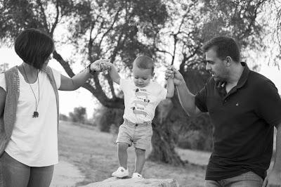 Mauro, papá y mamá