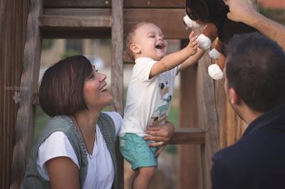 Mauro, papá y mamá