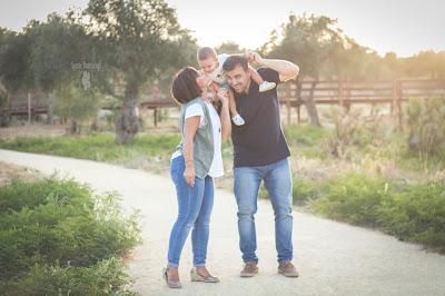 Mauro, papá y mamá
