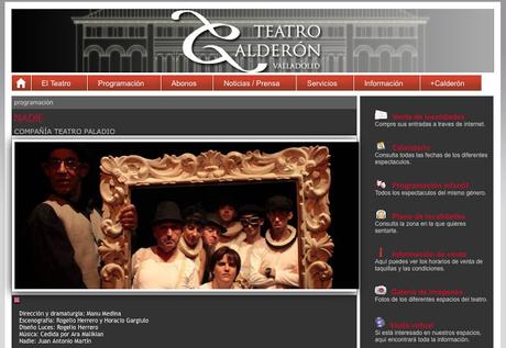 Con TE VEO en el teatro Calderon de Valladolid por manu medina.