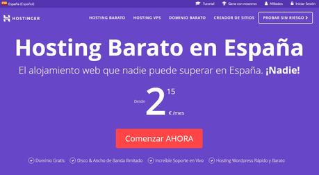 ¿Buscas una empresa de hosting barata y fiable? Hostinger es la respuesta ¿Buscas una empresa de hosting barata y fiable? Hostinger es la respuesta