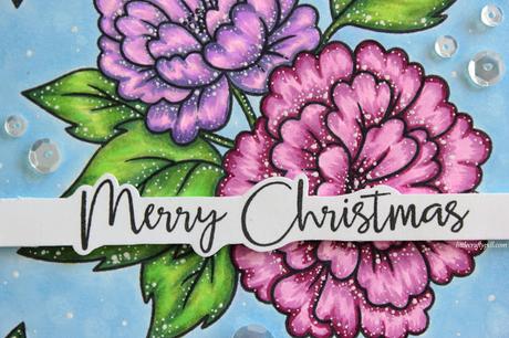 Non-Traditional Christmas Card + Copic Coloring