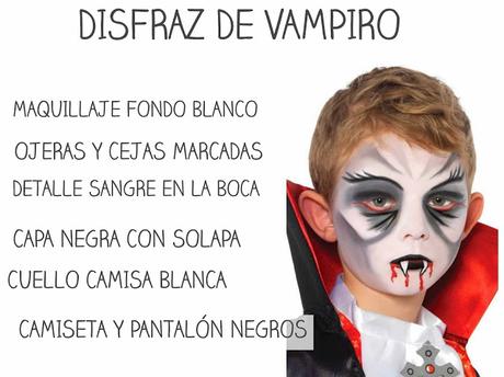 DISFRACES DE HALLOWEEN PARA NIÑOS MUY FÁCILES